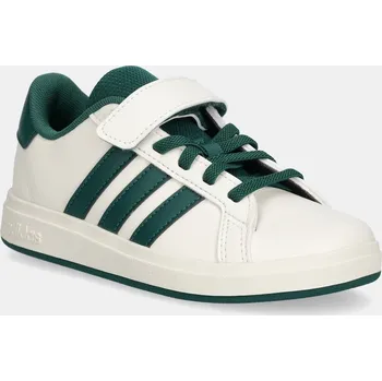 Chlapecká obuv Dětské tenisky adidas GRAND COURT 2.0 béžová barva, JQ8004 01X, EUR 31