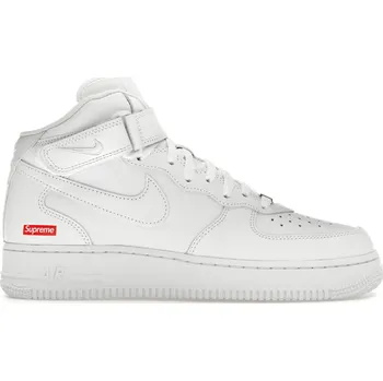 Pánská obuv Nike Air Force 1 Mid Supreme White Velikost: 40.5 FZ8784-100