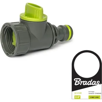 Zavlažovač Přípojka s uzávěrem Bradas LIME LINE GW3/4"