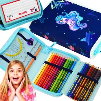 Penál Jednopatrový rozkládací penál Hama