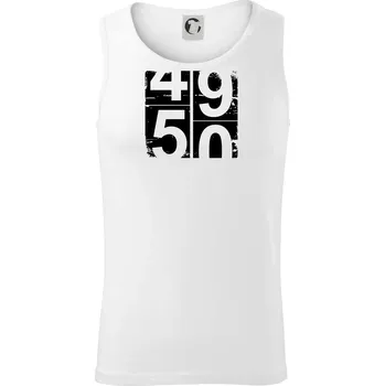 Tachometr 50 - Tílko pánské Core - S ( Bílá )