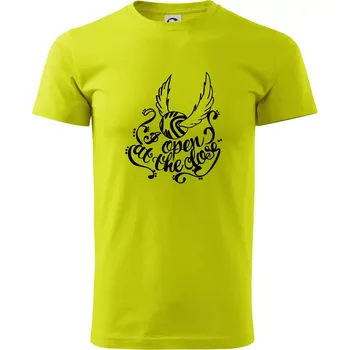 Pánské tričko Harry - Zlatonka - Klasické pánské triko vyšší gramáže - XS ( Limetková )