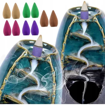 Aroma lampa Kominek zapachowy kadzidło wodospad na vonné tyčinky / knoty