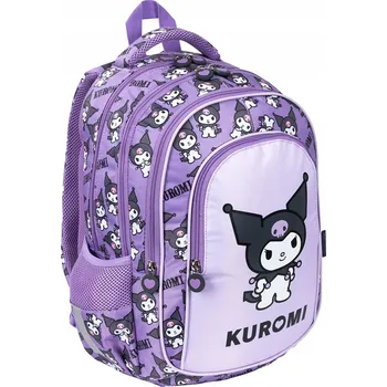 Školní batoh vícekomorový Kuromi St. Majewski fialový 22 l