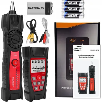Tester kabelu Tester sítě Benetech GT66, vyhledávač párů vodičů RJ45/RJ11