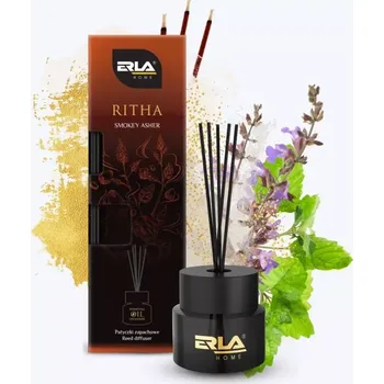 Aroma difuzér Vonné tyčinky K2-ERLA RITHA SMOKEY ASHER 100ML R454