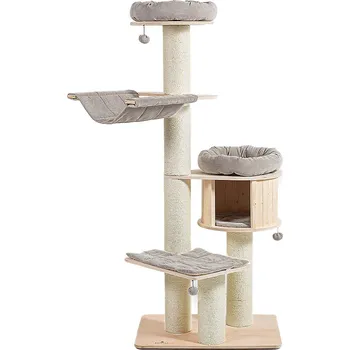 Natural Paradise škrabadlo Magnolia XL Plus - Limitovaná edice: zelenošedá