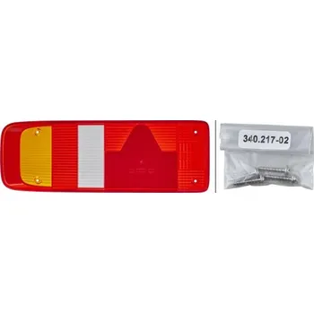 Zadní světlomet Hella 9EL 340 829-001 Sklo žárovky, zadní sdružená svítilna