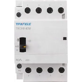 Stykač MODULÁRNÍ STYKAČ RUČNÍ 40A 4P 4NC cívka 230VAC