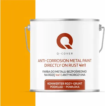 barva na kov BARVA NA KOV NA REZ LITINOVÁ OCEL 4v1 ŽLUTÁ SIGNÁLNÍ RAL 1003 POLOMAT 5L