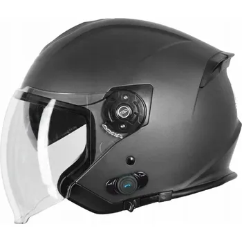 Cyklistická přilba Přilba M PALIO 2.0 + BT SOLID Matt Titanium ORIGINE