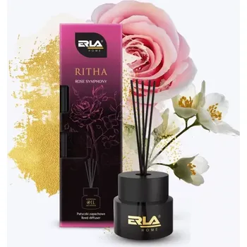 Aroma difuzér Vonné tyčinky K2-ERLA RITHA ROSE SYMPHONY 100ML R452