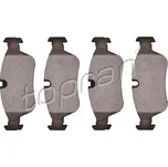 Sada brzdových destiček, kotoučová brzda TOPRAN 501 243