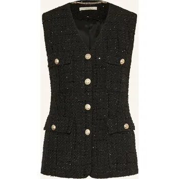 Dámská vesta Lilienfels Dámská Vesta Z Buklé S Třpytivou Přízí A Flitry,...