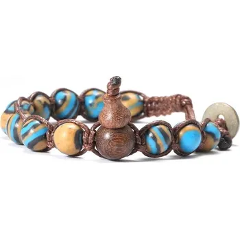 Náramek Tibetský buddhistický náramek energie | pánský náramek, korálkový náramek - styl6