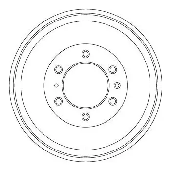 Brzdový buben Brzdový buben LUCAS DB4452