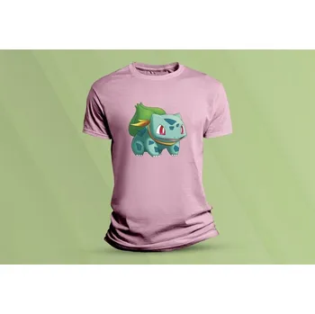 Dětské bavlněné tričko Pokémon Bulbasaur 2. Růžová velikost 104 (3-4 roky)
