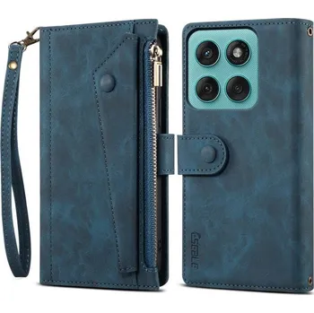 Pouzdro na mobilní telefon VSECHNONAMOBIL 115388 RFID Peněženkové pouzdro pro Motorola Moto G86 5G modré