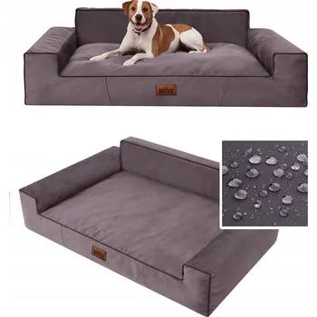 Pelíšek pro psa PillowPrim pelíšek pro psa, hnědý, 99 cm x 65 cm