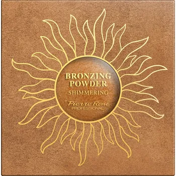Přípravek na tvář Pierre Rene - Bronzing Powder Shimmering - Bronzující a rozjasňující pudr - 7,5 g
