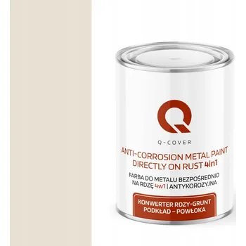 barva na kov BARVA NA KOV NA REZ, POZINK POZINK, LITINU 4v1 KRÉMOVÁ RAL 9001 POLOMATNÁ 1L