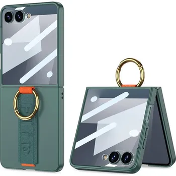 Příslušenství k chytrým hodinkám GKK 115546 GKK BAND Ochranný kryt s držákem Samsung Galaxy Z Flip7 5G zelený