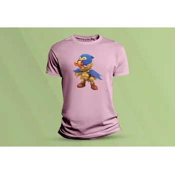 Dětské bavlněné tričko Geno. Růžová velikost 104 (3-4 roky)