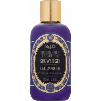 Koupelová kosmetika Sprchový gel a do koupele gel OSTRUŽINY borůvkami a ostružinami - Saules + DÁRKY ZDARMA