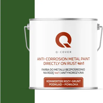 barva na kov BARVA NA KOV NA REZ 4v1 ZELENÁ LISTOVÁ RAL 6002 SATÉN 5L