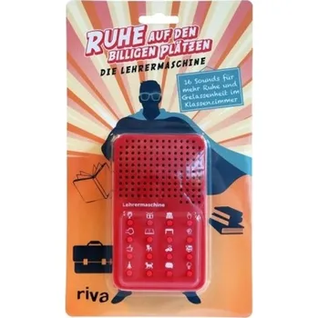 Populárně naučná literatura pro dospělé Ruhe auf den billigen Plätzen - die Lehrermaschine