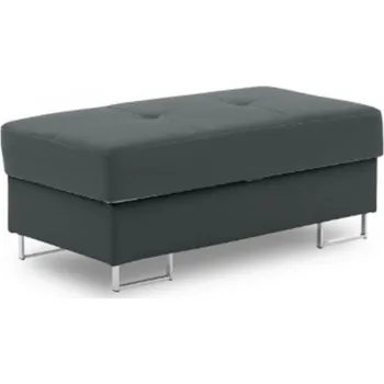 Taburet Podnožka RIGATTO 108x57 tmavě šedá