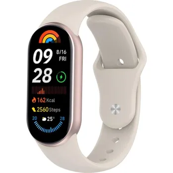 Příslušenství k chytrým hodinkám VSECHNONAMOBIL 115538 BUTTERFLY Vyměnitelný řemínek pro Xiaomi Smart Band 10 / 9 / 8 STARLIGHT