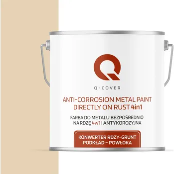 barva na kov BARVA NA KOV NA REZ POZINK 4v1 KRÉMOVĚ BÉŽOVÁ RAL 1015 VYSOKÝ LESK 5L