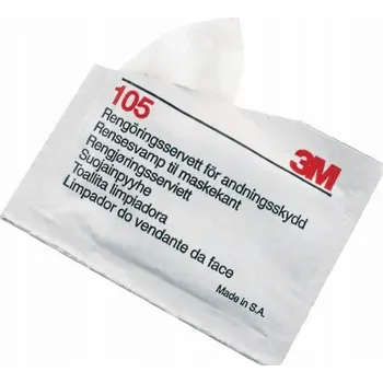 Utěrka Čisticí ubrousek na polomasky 3M 105 - 1 ks