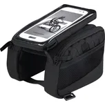 brašna na rám FORCE DUAL smartphone, černá umístění: na rám