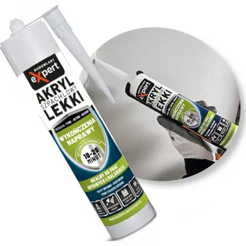 Tmel Akrylátový tmel Budowlany Expert rychleschnoucí bílý 300 ml