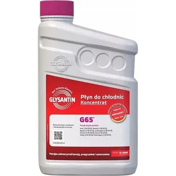 Náplň do chladiče a ostřikovače Chladicí kapalina koncentrát Glysantin G65 růžová 1 litr