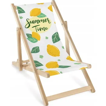 Zahradní lehátko Allbag vícebarevné dřevěné Lehátko