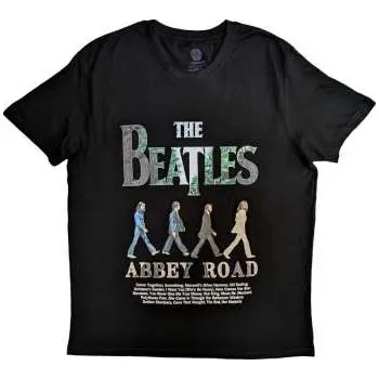 Pánské oblečení Merch The Beatles: The Beatles Unisex T-shirt: Abbey Road '23 (medium) M