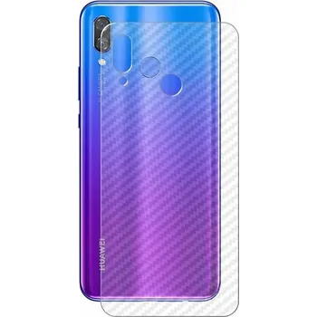 Pouzdro na mobilní telefon FÓLIE CARBONOVÁ OCHRANNÁ NA ZÁDA PRO HUAWEI HONOR PLAY