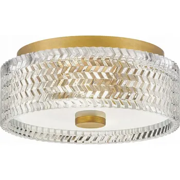 Kulatý Stropní Svítidlo Hinkley 30,5 x 30,5 cm bezbarvá, zlatá