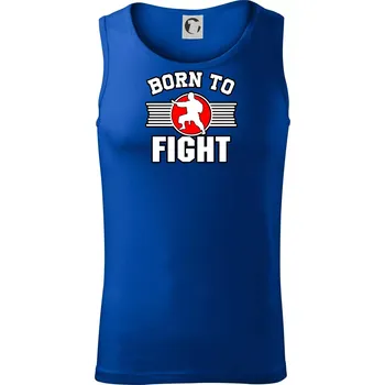 Judo Born to fight - Tílko pánské Core - L ( Královská modrá )