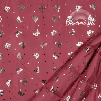 Prošev Motýlci Starorůžová (E) (Módní vatelínové proševy)