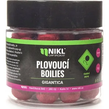 Boilies Přírodní plovoucí kuličky Nástraha karel nikl 50 g