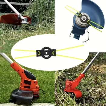 Náhradní hlava na strunovou sekačku křovinořez s fosforeskující žací strunou - sada 3 ks