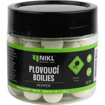 Boilies Nástraha Proteinové Kuličky Plovoucí Pepper Pop-Up 50g 14mm Karel Nikl