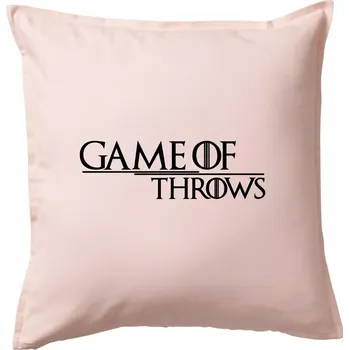 Polštář Judo Game of throws - Polštář 50x50 - 50x50 - Pouze potah ( Světle růžová )