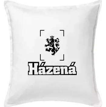 Polštář Národní házená lev - Polštář 50x50 - 50x50 - Pouze potah ( Bílá )