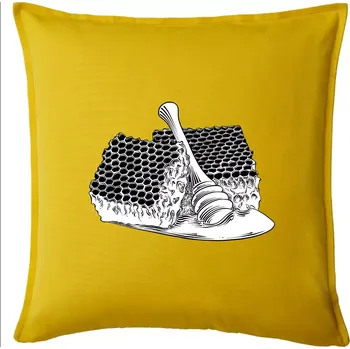 Polštář Plastev s medem - Polštář 50x50 - 50x50 - Pouze potah ( Žlutá )