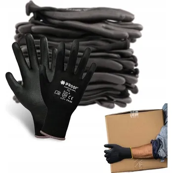 Pracovní rukavice Pracovní rukavice Proof polyester krátké velikost 11 - XXL 10 párů